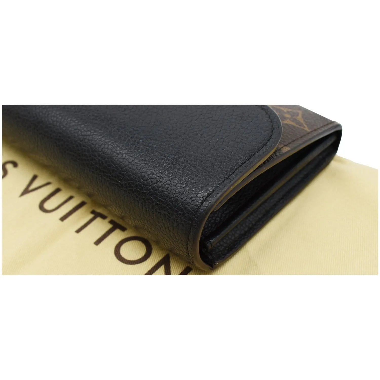 LOUIS VUITTON Venus Monogram Canvas Wallet Brown