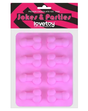 Lovetoy - IJsblokjes of Chocolade Vorm Piemels