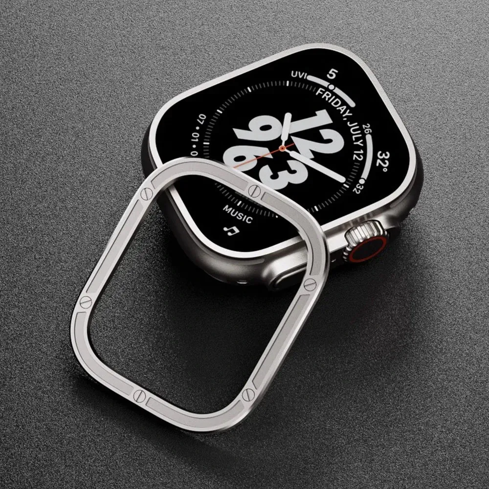 Luxury 316L Stainless Steel Protective Ring for Ultra 49mm