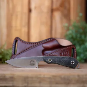 M1 Caper Stonewash Black Burlap w/ Sheath