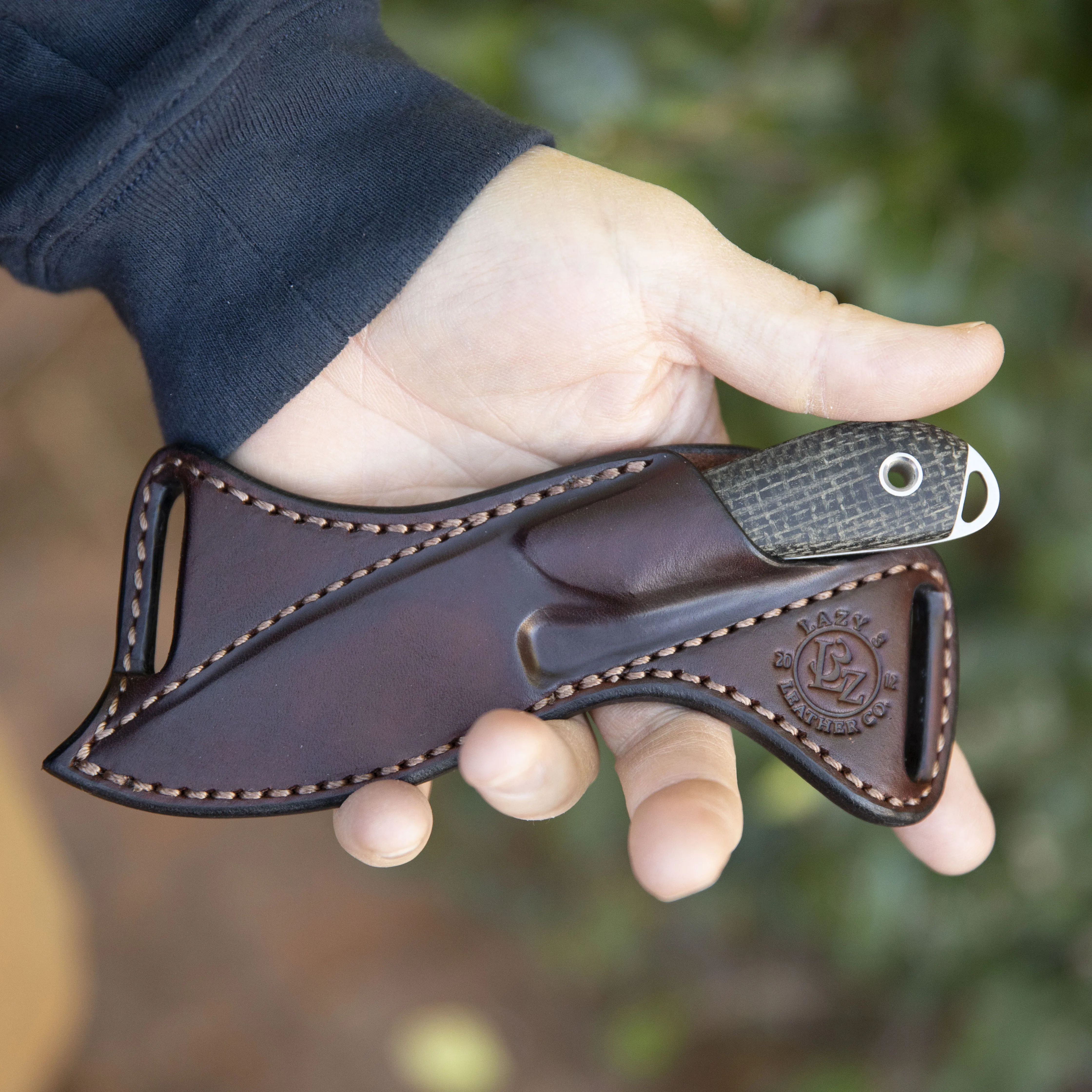 M1 Caper Stonewash Natural w/ Leather Scout Carry Sheath