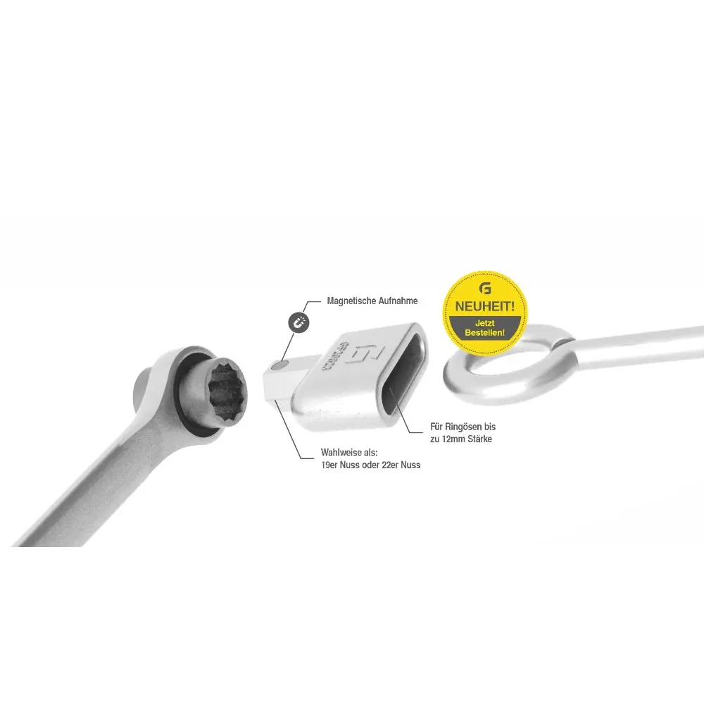 Magnetische Ringösennuss