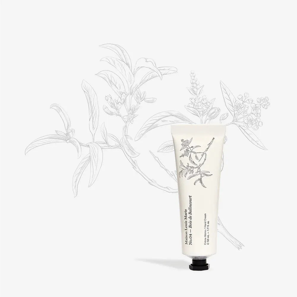 maison louis marie / hand cream - no.4 bois de balincourt
