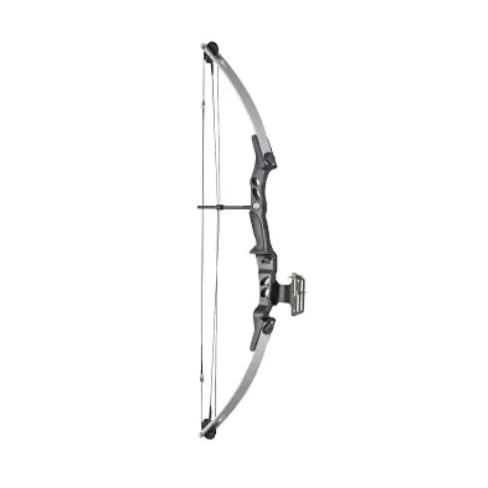 Man Kung-CB55SB 55lbs Black/Silver Compound Bow