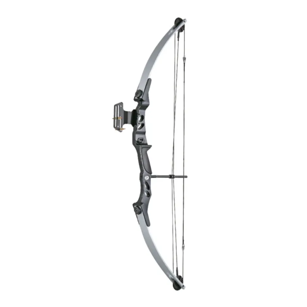 Man Kung-CB55SB 55lbs Black/Silver Compound Bow