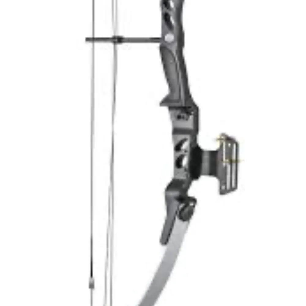Man Kung-CB55SB 55lbs Black/Silver Compound Bow