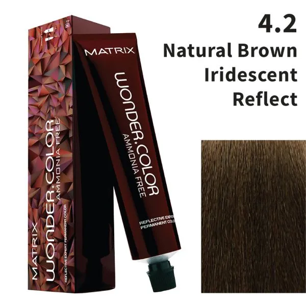 Matrix wonder colour amonia free 4V 4.2 violet medium brown
