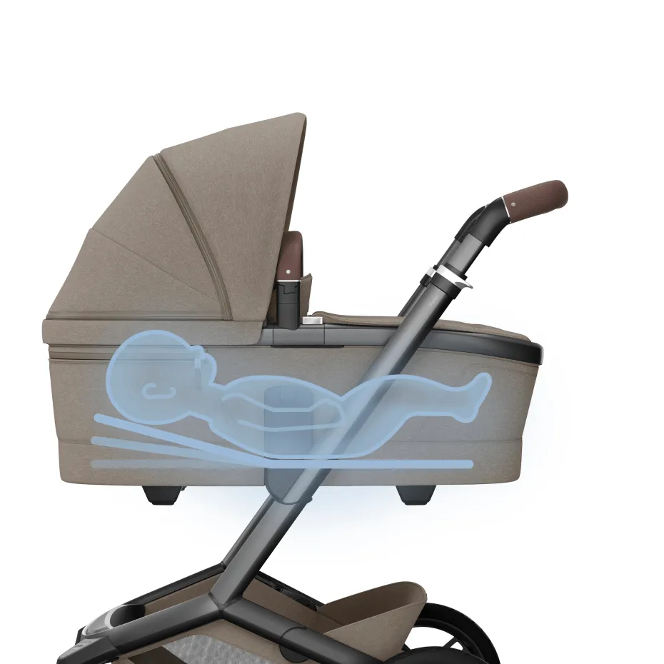 Maxi Cosi Fame Carrycot - Twilic Truffle