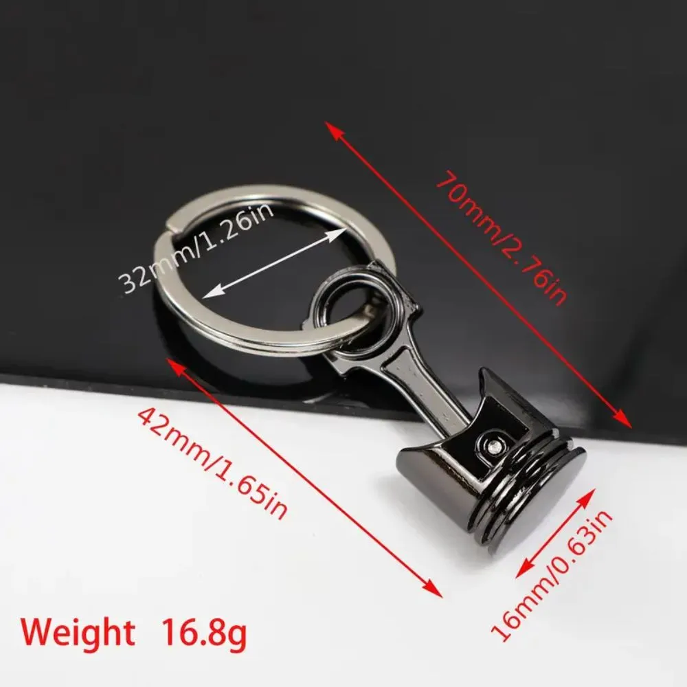 MCA Motorcycle Piston Key Ring