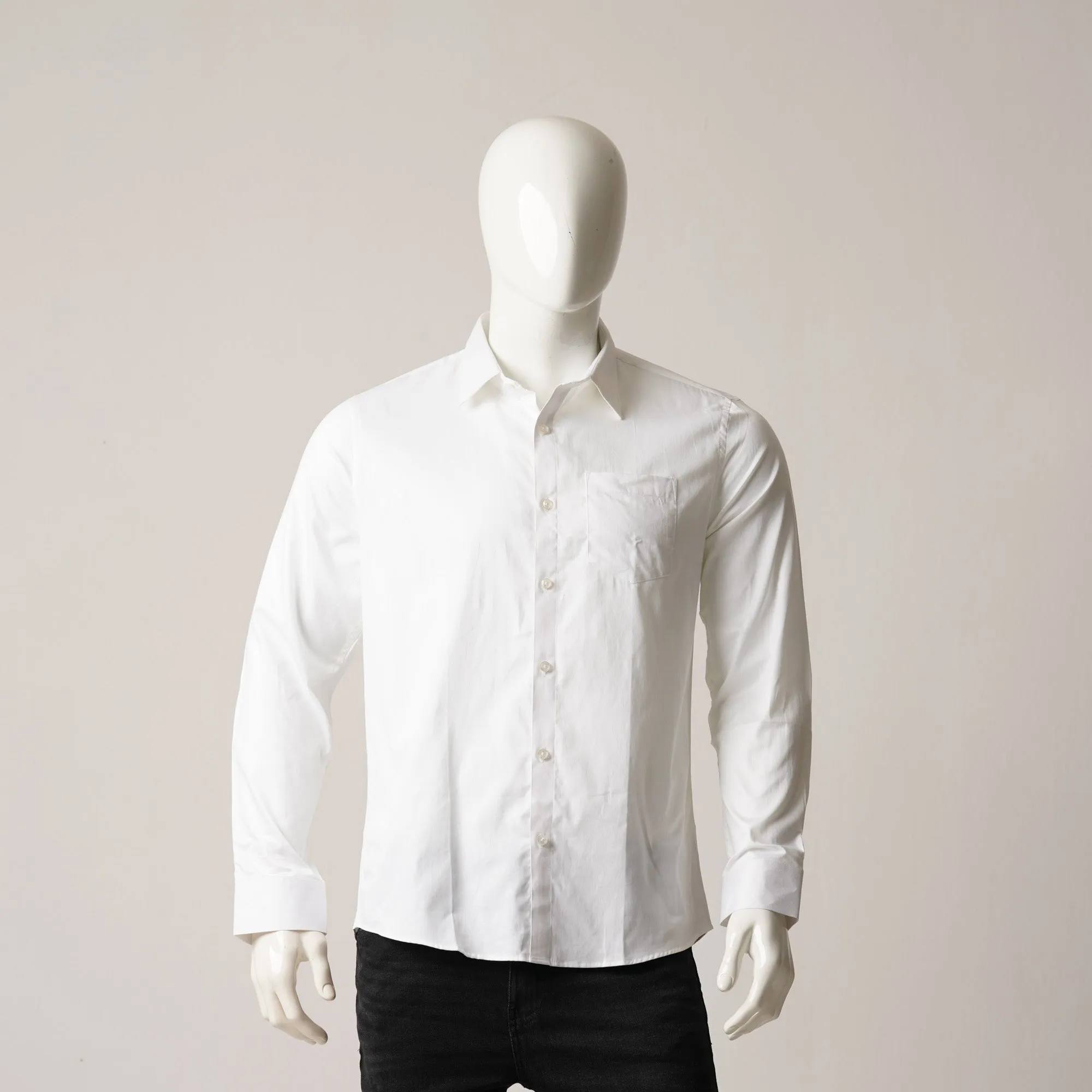 MENS FORMAL SHIRT-WHITE