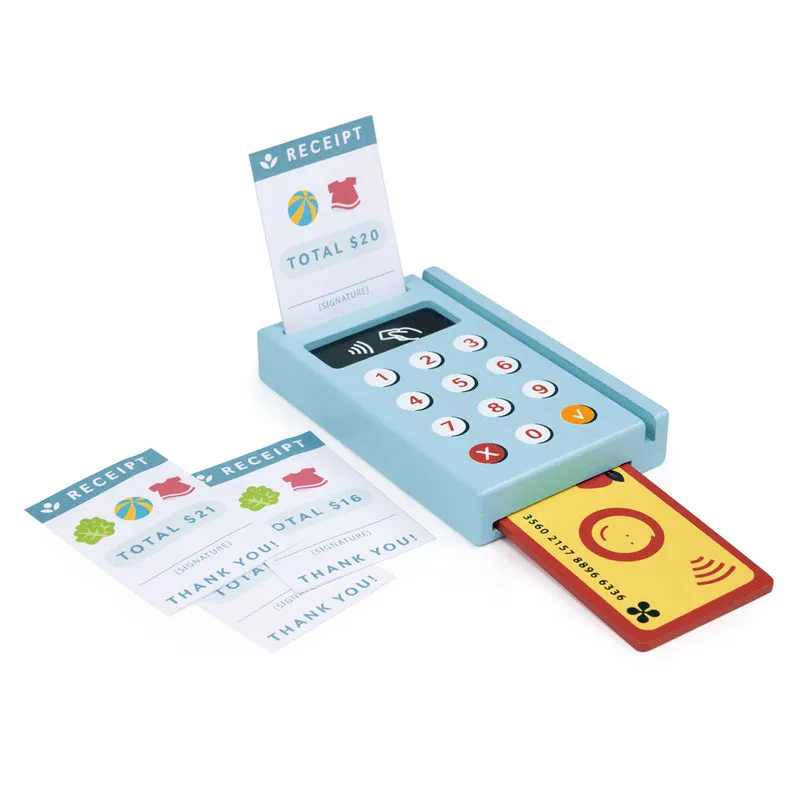 Mentari Wooden Play Card Machine