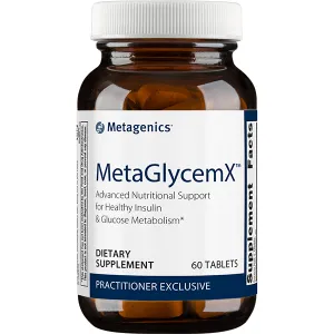 MetaGlycemX™ <br>Advanced Nutritional Support for Healthy Insulin & Glucose Metabolism*