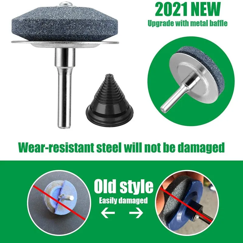 【Metal Baffle】 Brand New Lawn Mower Blade Sharpener