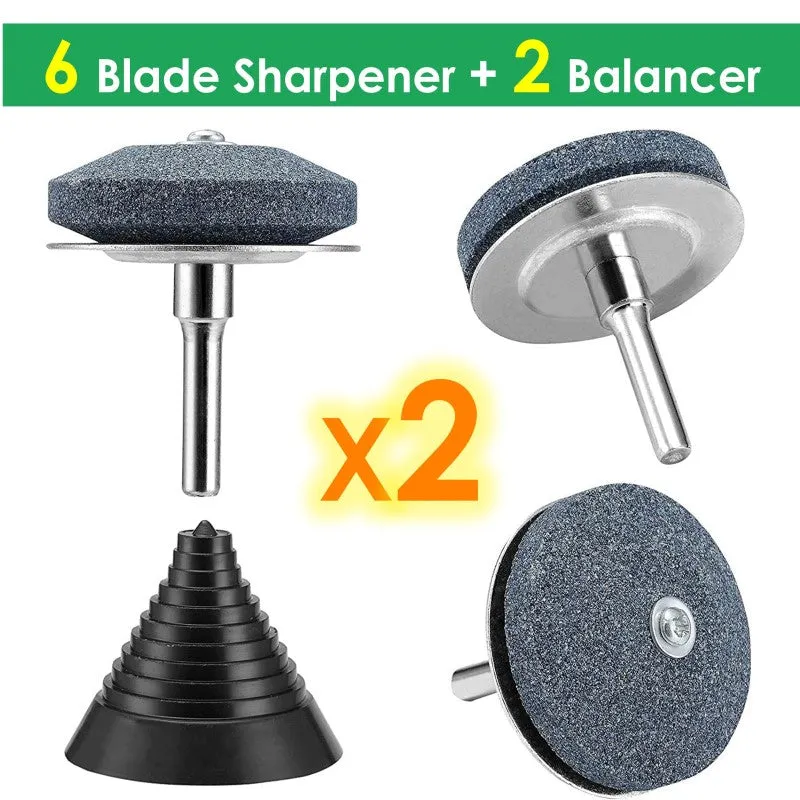 【Metal Baffle】 Brand New Lawn Mower Blade Sharpener