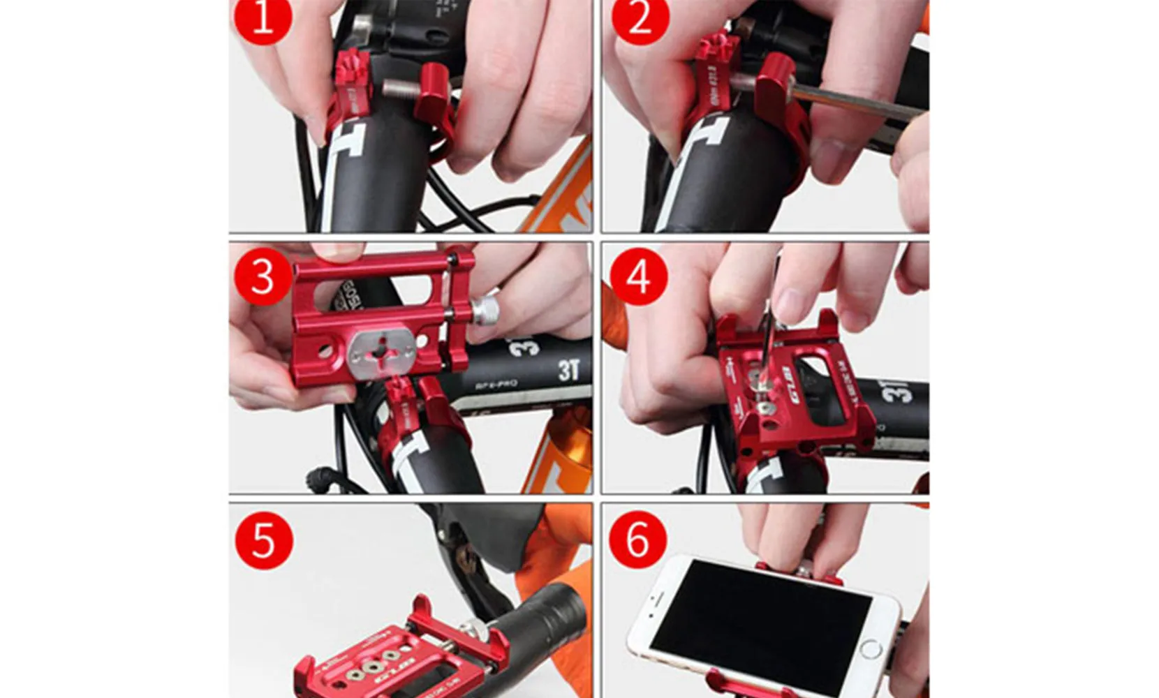 Metal Bike Phone Mount