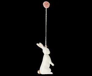 Metal Bunny Ornament