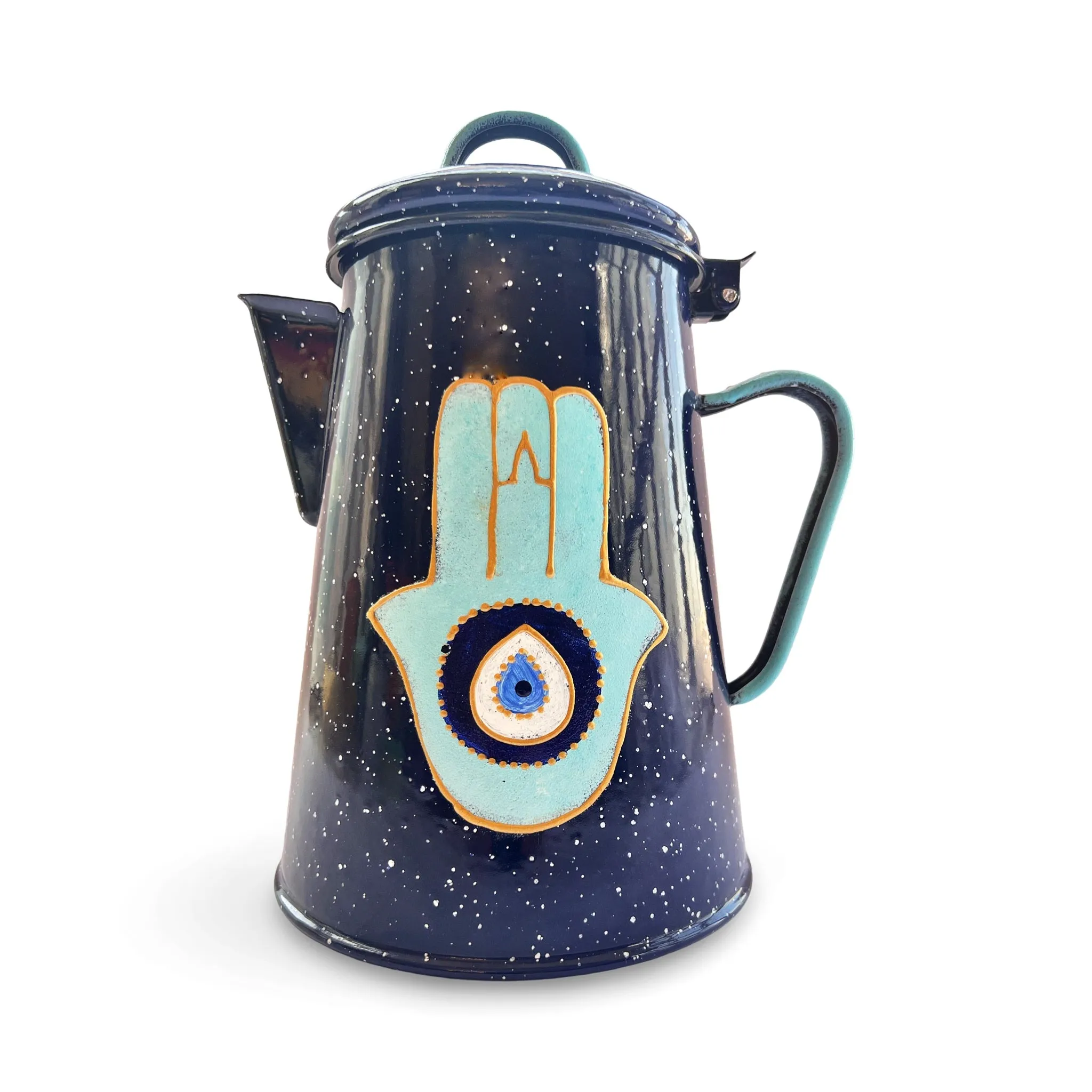 Metal Fatima Teapots