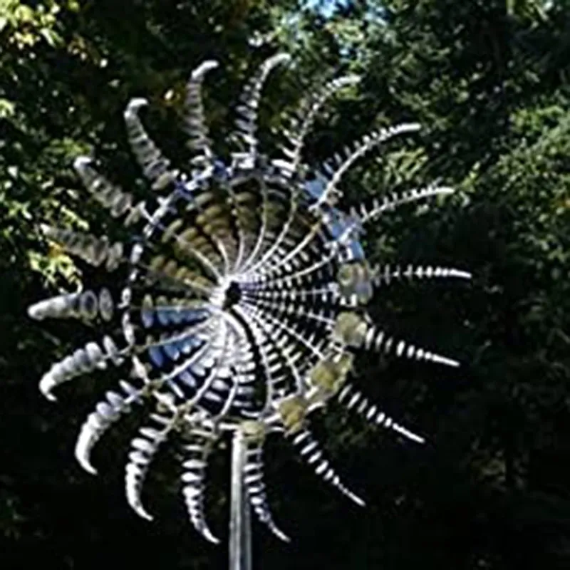 Metal Kinetic Windmill