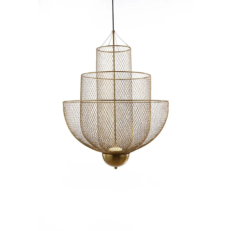 Metal Meshmatics chandelier