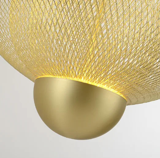 Metal Meshmatics chandelier