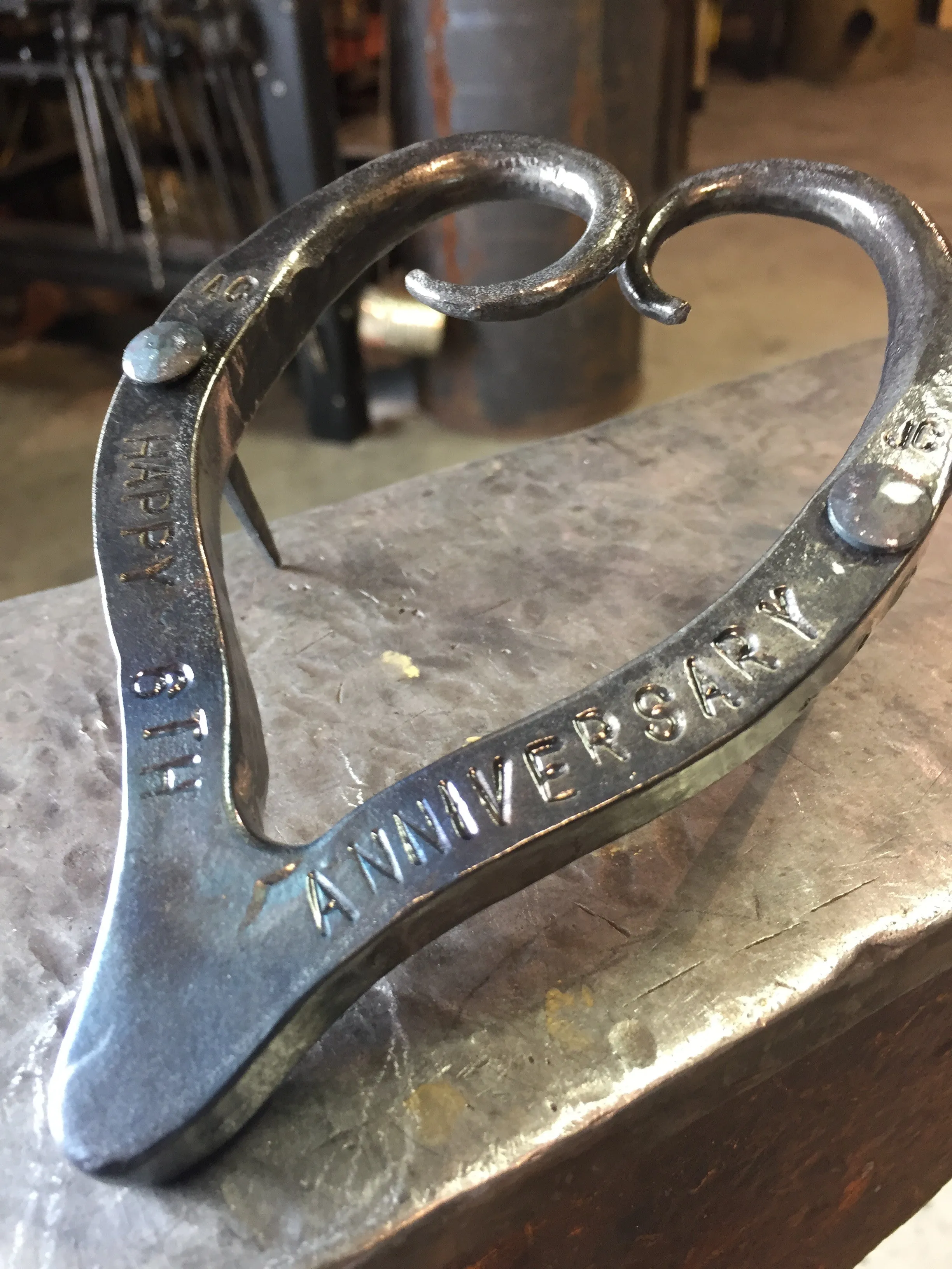 Metal Personalized Heart