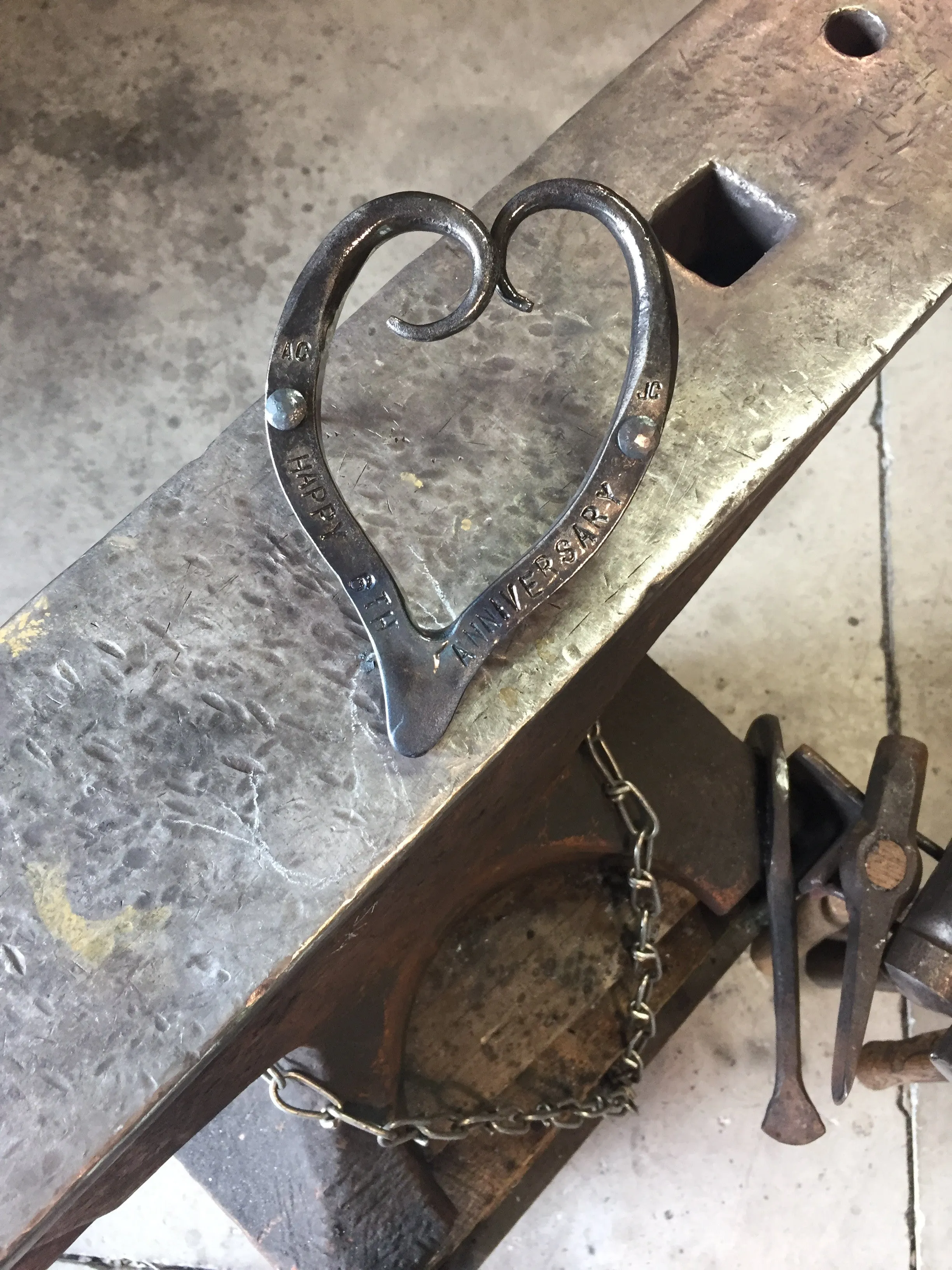Metal Personalized Heart