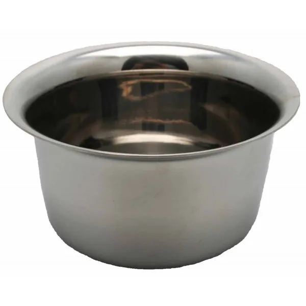 Metal shaving bowl