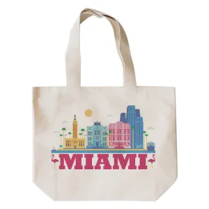 MIAMI CITYSCAPE TOTE