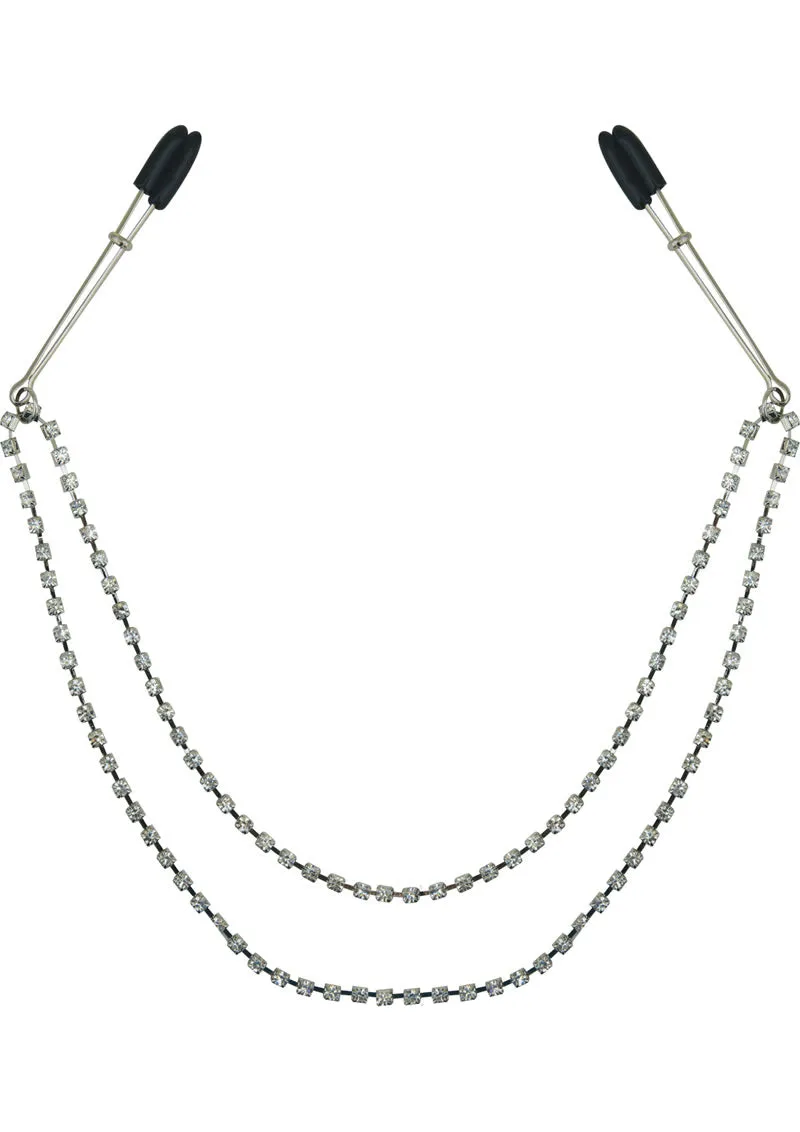 Midnight Bling Nipple Clips