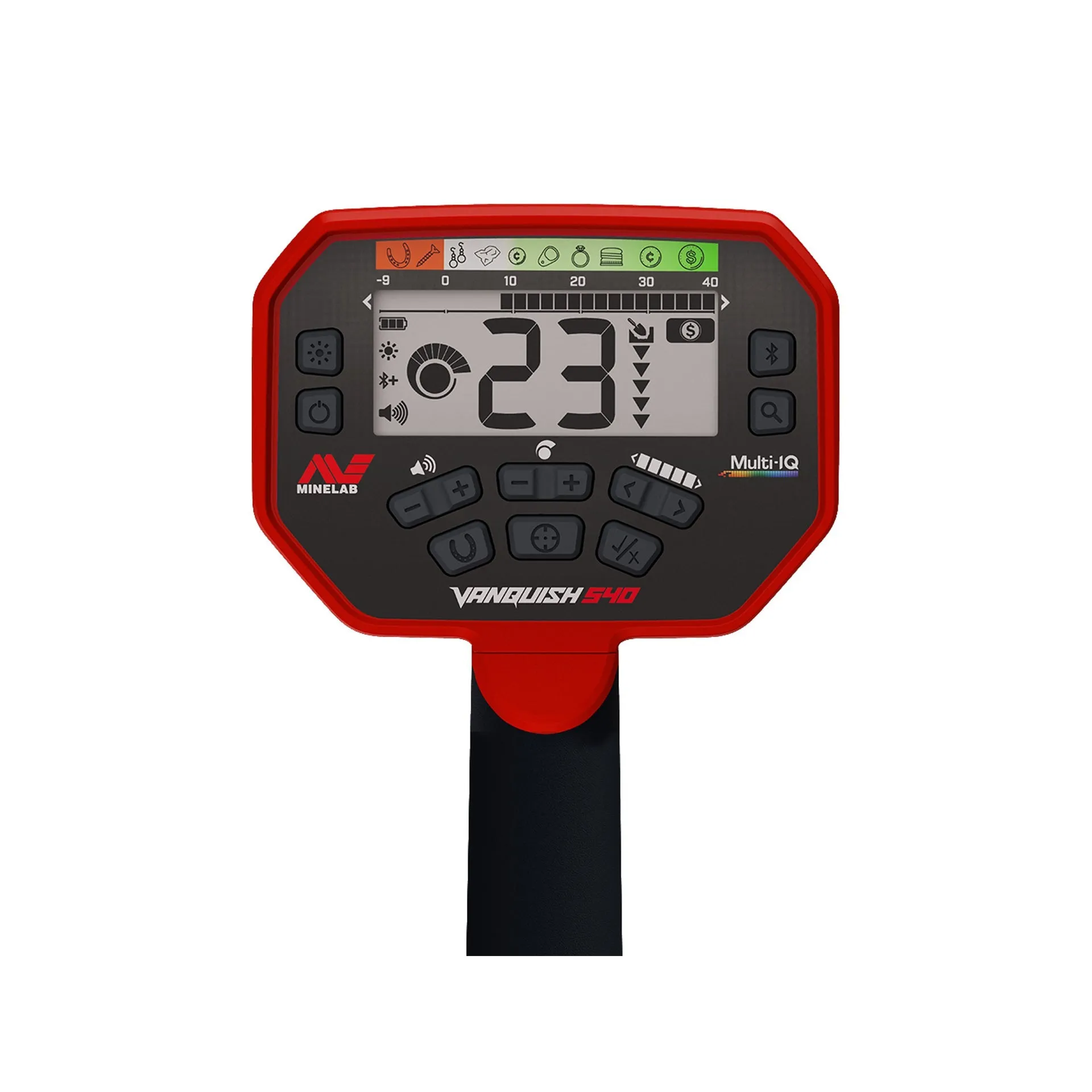 Minelab VANQUISH 340 Detector w/ 10 x 7 Coil, Pro-Find 15 Pinpointer & Carry Bag