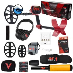 Minelab VANQUISH 540 Pro Pack Detector w/ Pro-Find 20 Pinpointer, Bag, Pouch