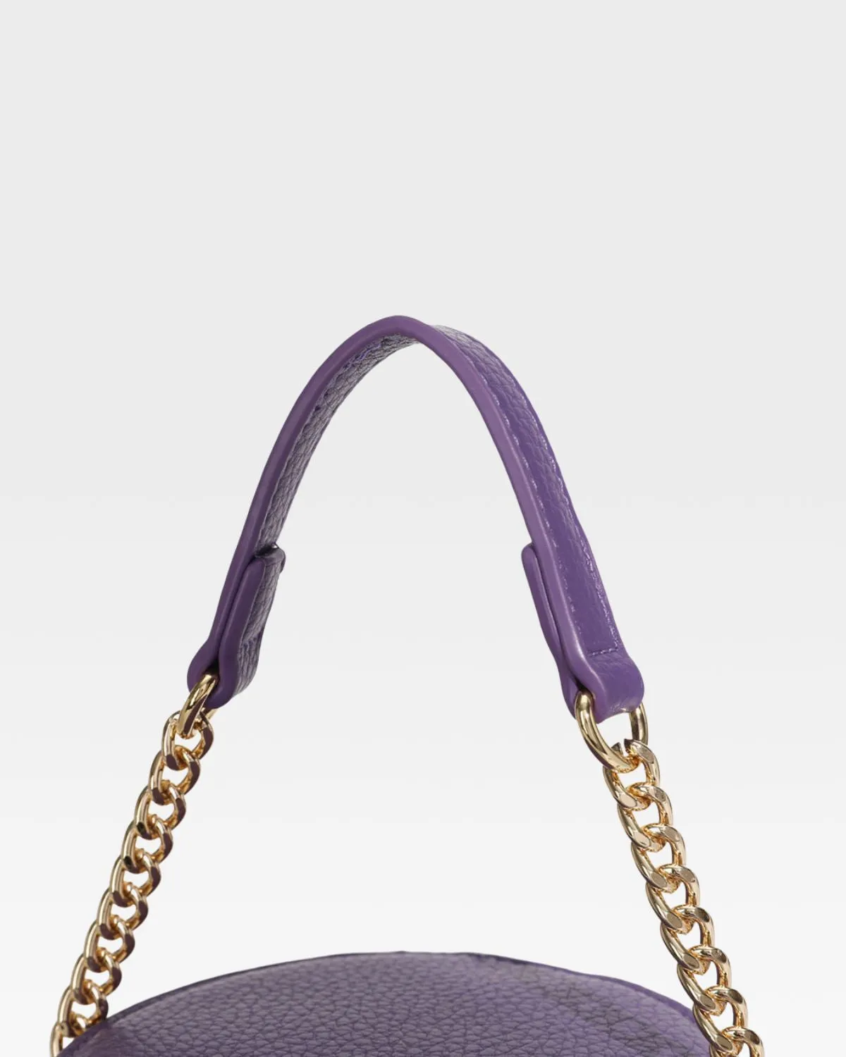 Mini Barrel Purse in Purple