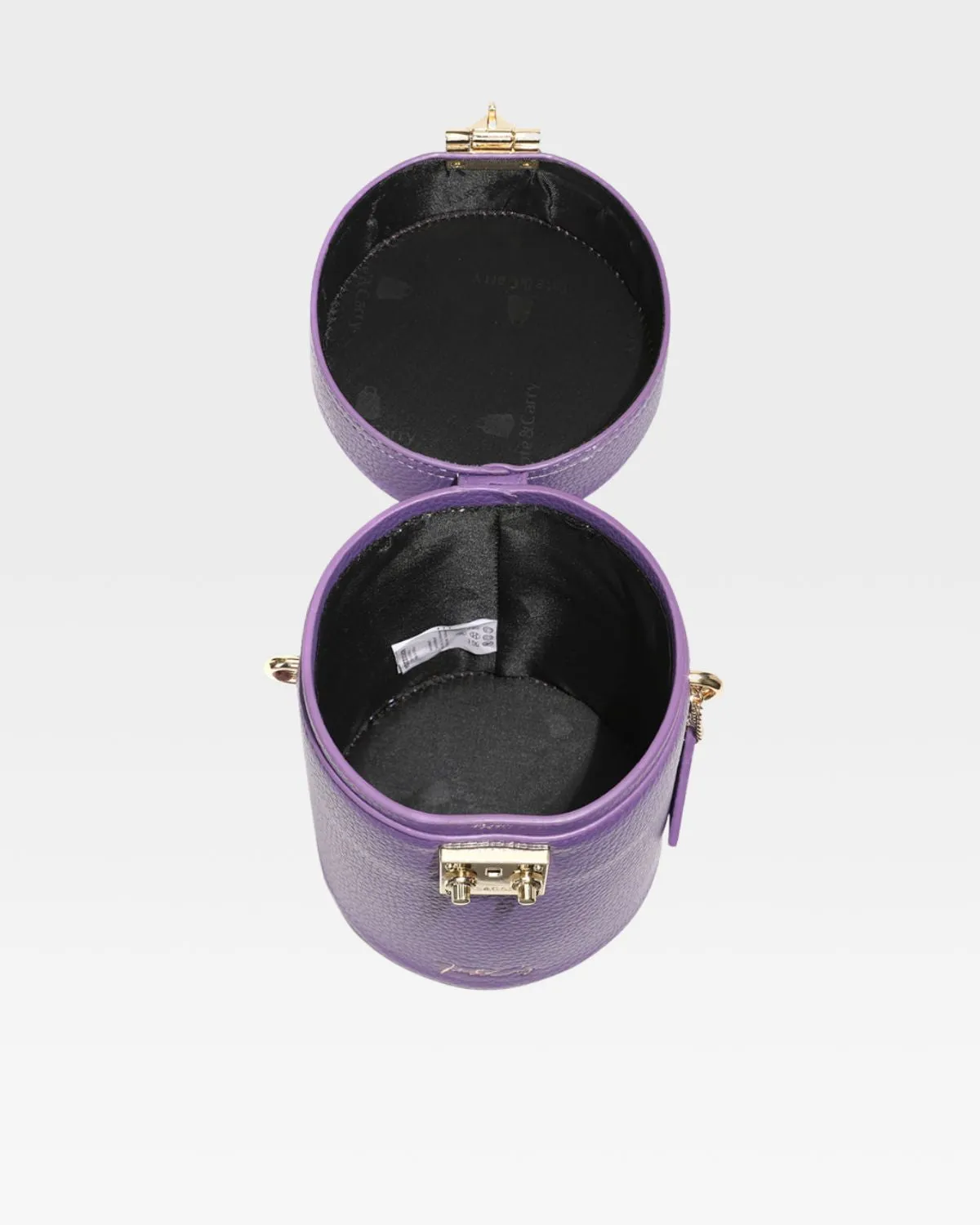 Mini Barrel Purse in Purple