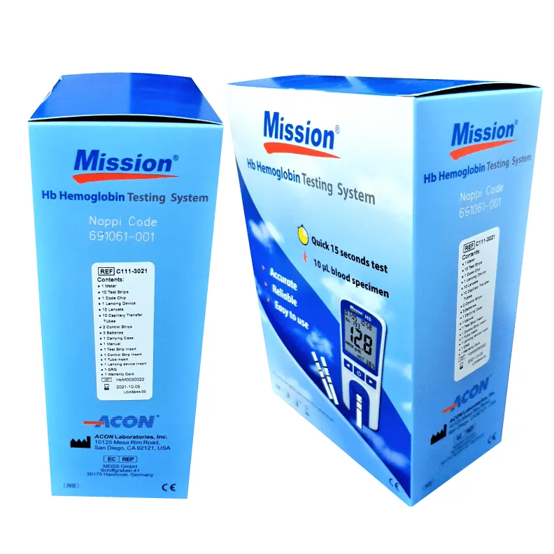 Mission® Hb Hemoglobin Testing System