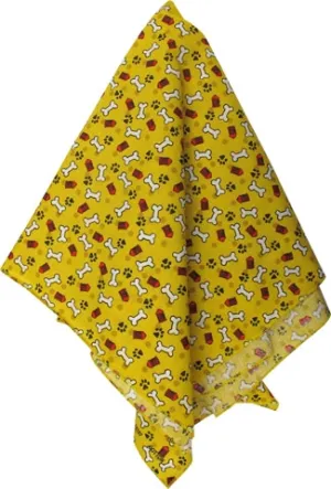 Mister B - Zakdoek - Puppypride Hanky Yellow - Kleurcode - Geel - Erotische Accessoire