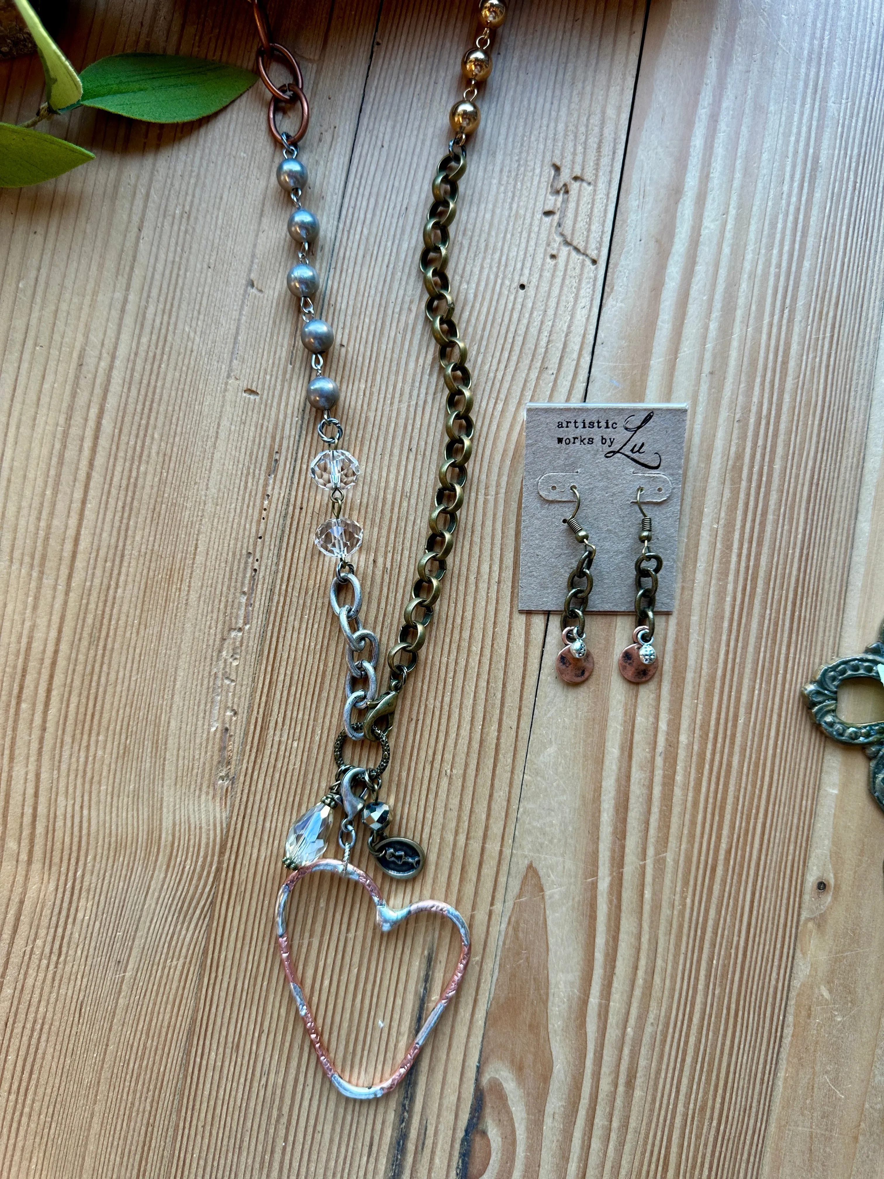 Mixed Metal InterchangeableNecklace