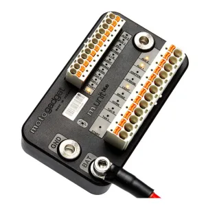 Moto Gadget M-unit blue digital control unit.