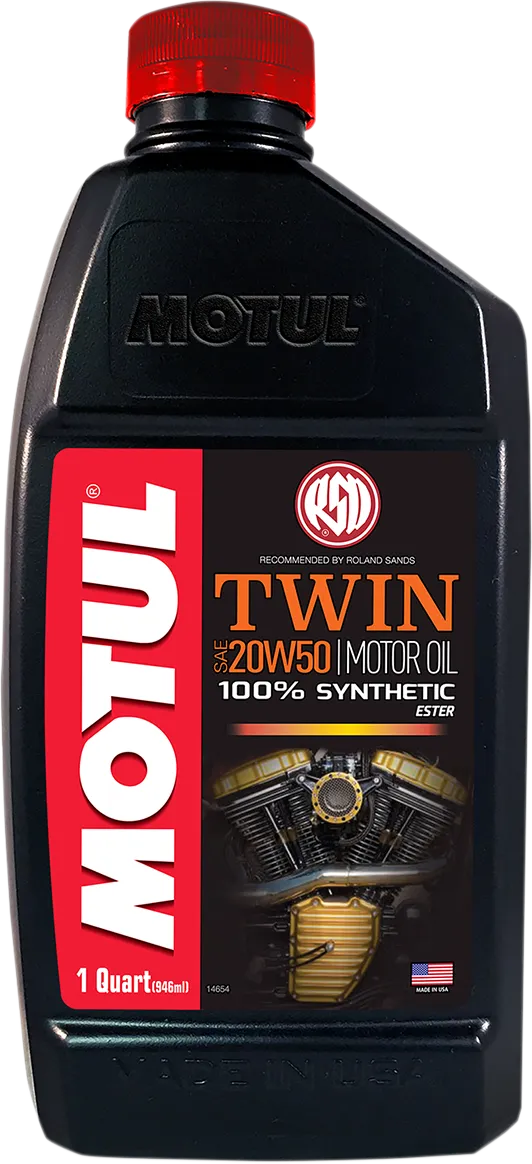 MOTUL V-Twin Synthetic Oil - 20W-50 - 1 quart