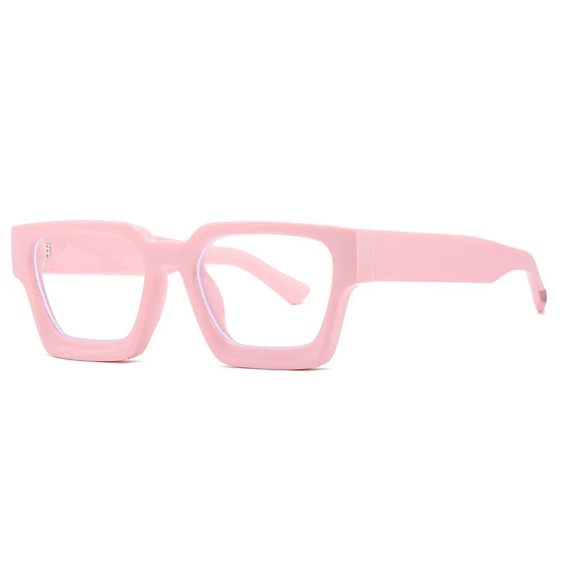 Moud Square Punk Glasses Frame
