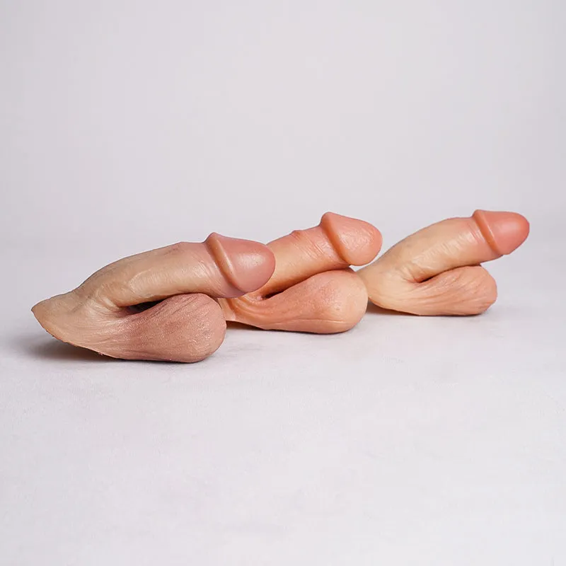 MRIMIN FTM Transgender 2 in 1 STP Ultra-Lifelike Prosthetic Realistic Penis Stand to Pee Packer-UL28