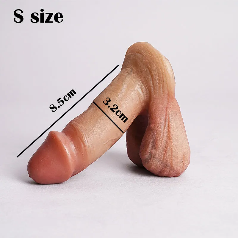 MRIMIN FTM Transgender 2 in 1 STP Ultra-Lifelike Prosthetic Realistic Penis Stand to Pee Packer-UL28