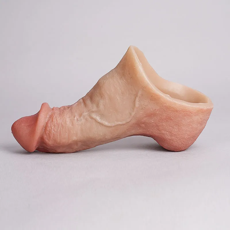 MRIMIN FTM Transgender 3 in 1 STP Ultra-Lifelike Erect Prosthetic Penis Packer-UL29