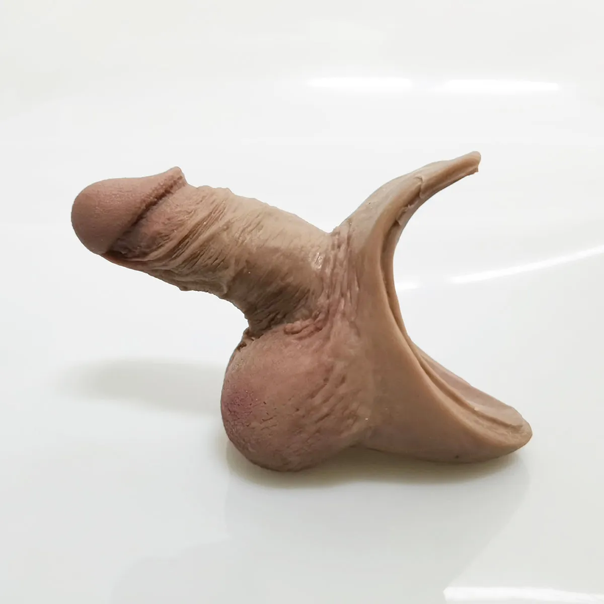 MRIMIN FTM Transgender Platinum Silicone Movable Testicles Packers STP Prosthetic-SUL09