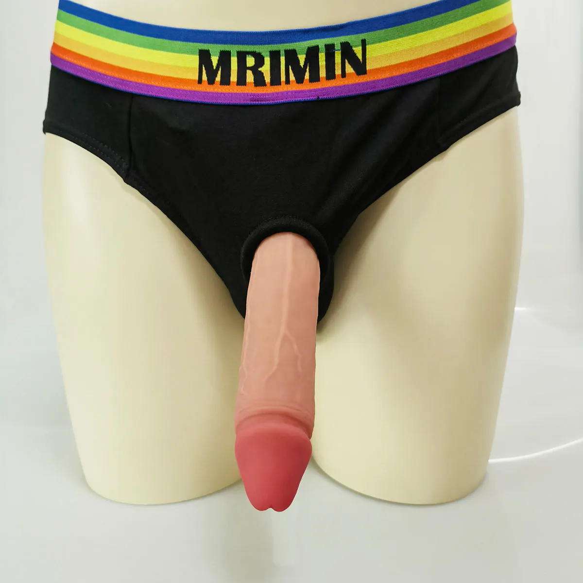 MRIMIN FTM Transgender Prosthetic 3 in 1 Strap On Penis Packer STP Device for Transgender-Basic 2