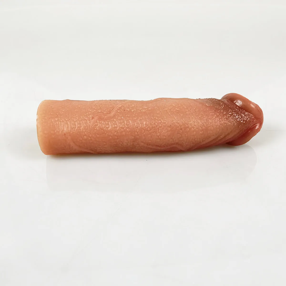 MRIMIN Handmade FTM Trans Penis Sleeve Extender Realistic Textured Cock Extender Packer-PES05