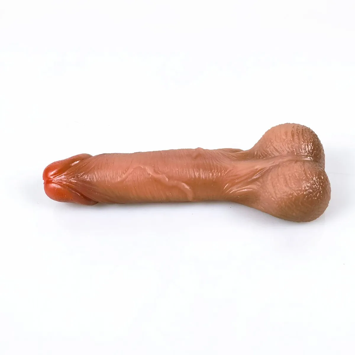 MRIMIN Handmade Trans Penis Sleeve Extender Realistic Textured Cock Extender STP Packer-PES01
