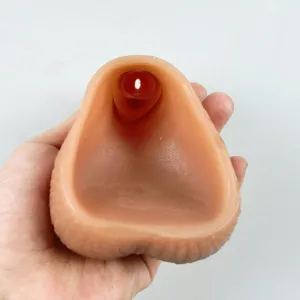 MRIMIN Handmade Trans Penis Sleeve Extender Realistic Textured Cock Extender STP Packer-PES01