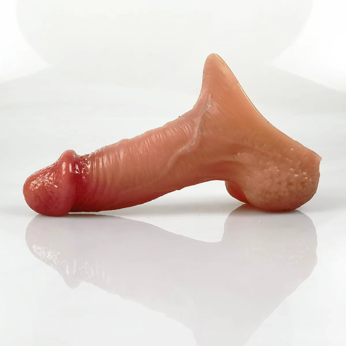 MRIMIN Handmade Trans Penis Sleeve Extender Realistic Textured Cock Extender STP Packer-PES02