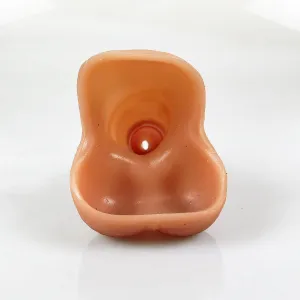 MRIMIN Handmade Trans Penis Sleeve Extender Realistic Textured Cock Extender STP Packer-PES04