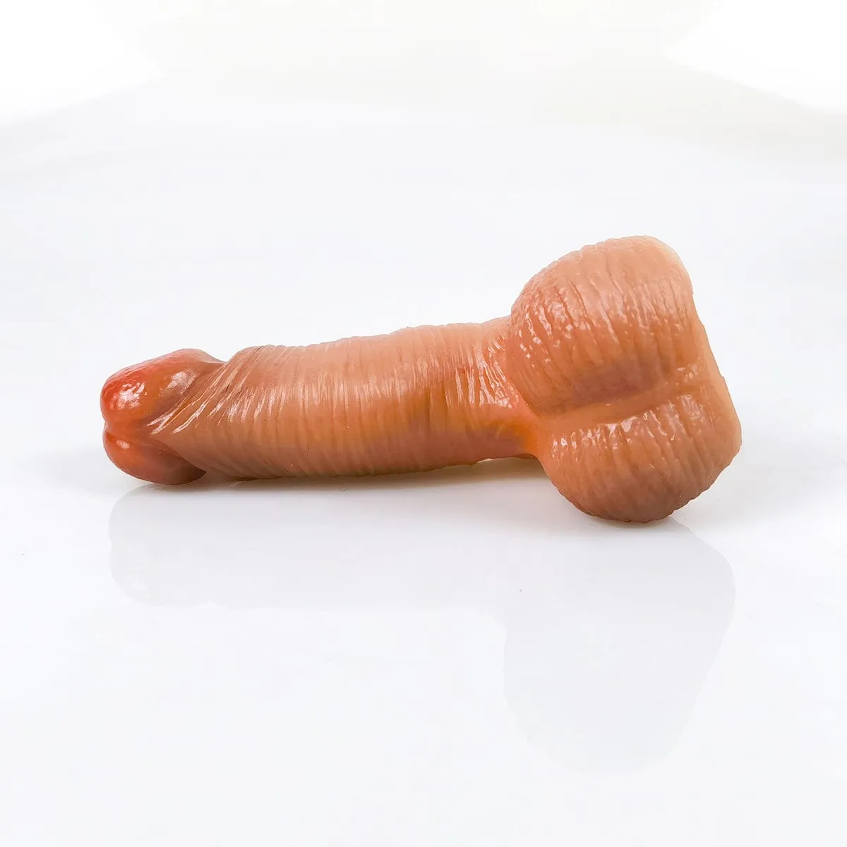 MRIMIN Handmade Trans Penis Sleeve Extender Realistic Textured Cock Extender STP Packer-PES04